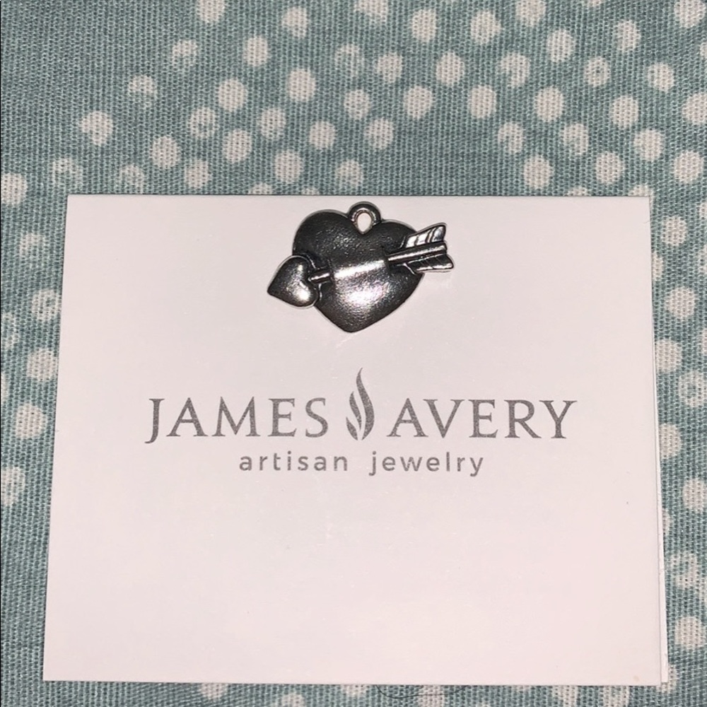 RETIRED James Avery Love Struck Cupid Heart
